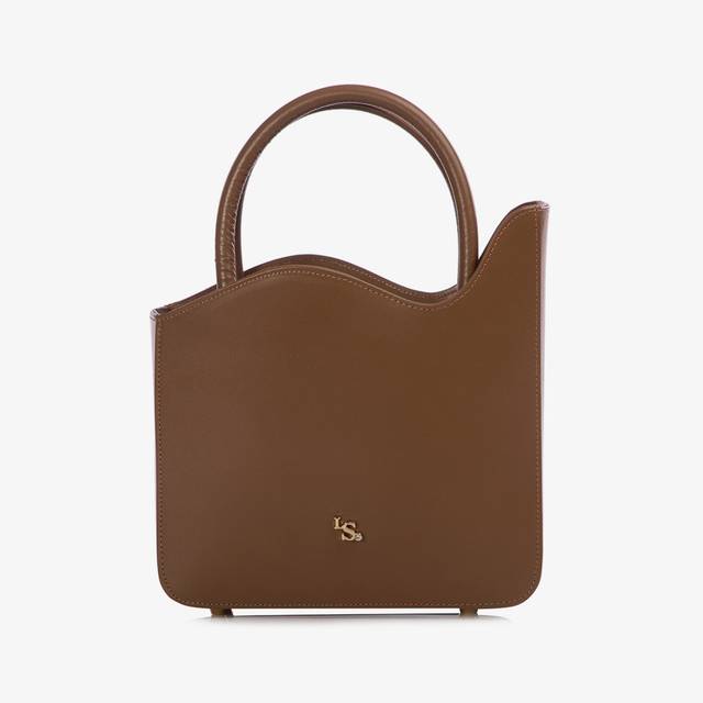 Le Silla Medium bag pelle marrone ginger In vendita