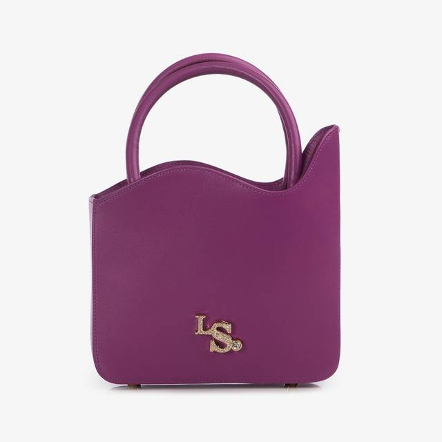 Le Silla Medium bag pelle lavanda darling Italy