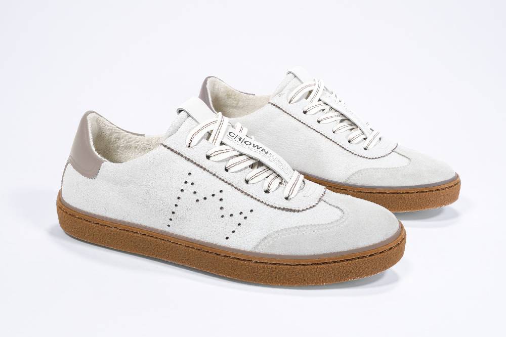 ﻿Leather Crown MODEL T | Retro Fawn - BASSE - Donna Qualità