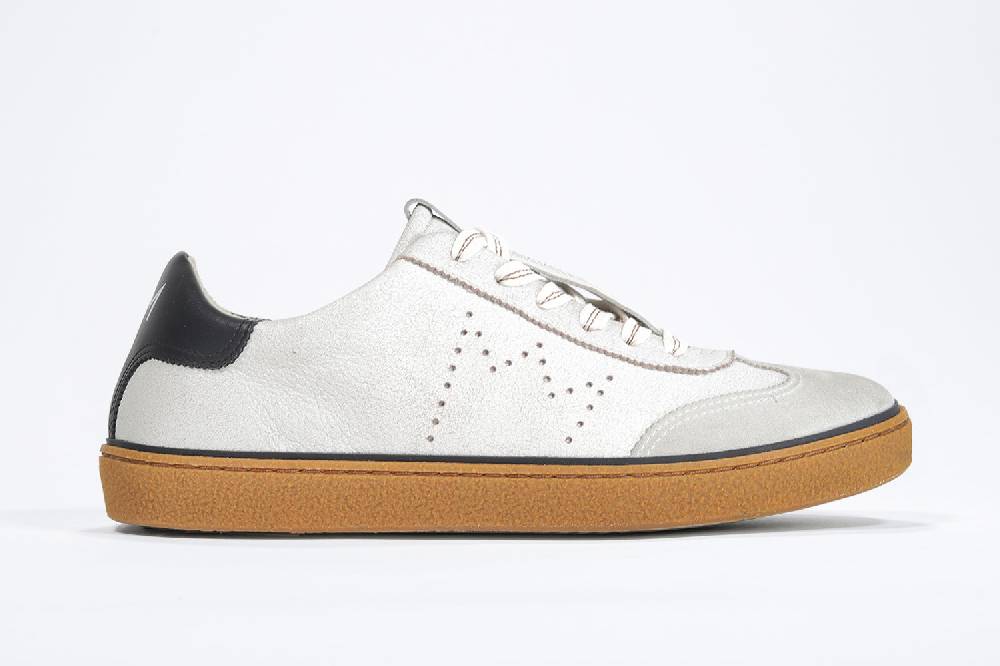 Leather Crown MODEL T | Retro Bianche - Basse - Donna