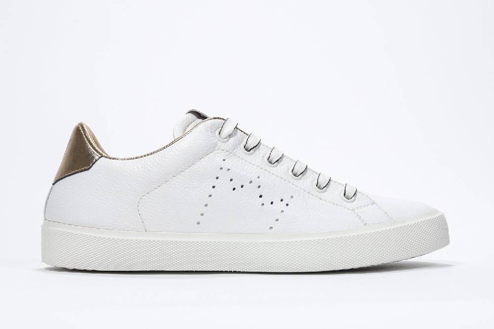 Leather Crown LC06 | Oro & Bianche - Basse - Donna