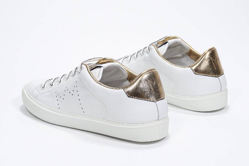Leather Crown LC06 | Oro & Bianche - Basse - Donna Acquista Ora