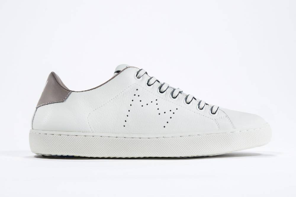 Leather Crown LC06 | Beige & Bianche - Basse - Donna