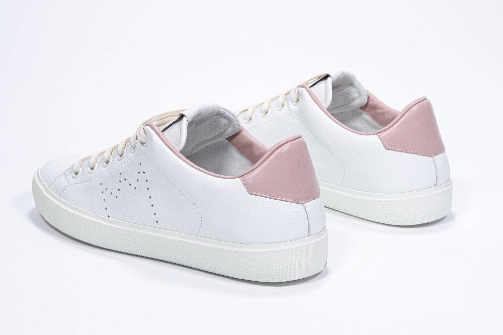 Leather Crown LC06 | Rosa & Bianche - Basse - Donna Fino Al -60%