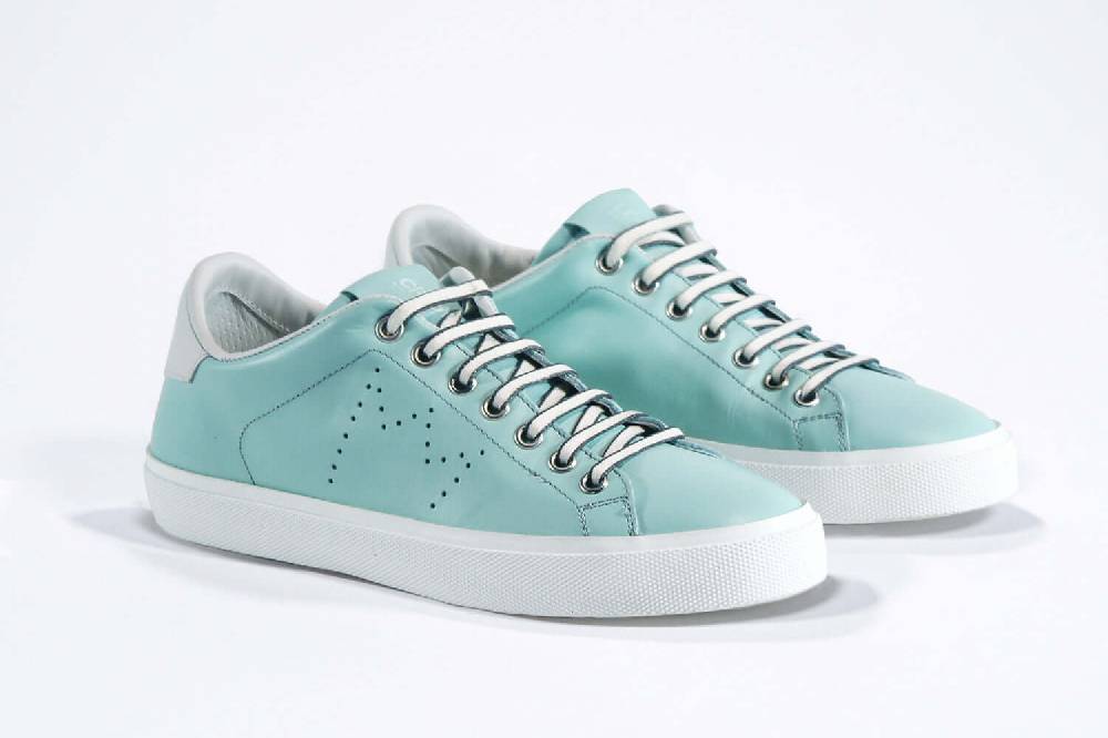 Leather Crown LC06 | Sky & White - BASSE - Donna Novità