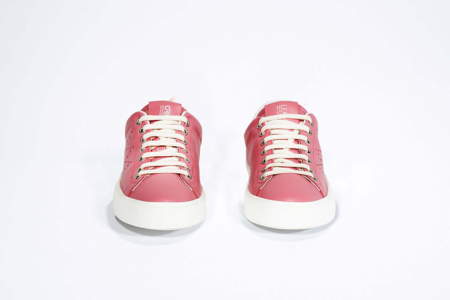 Leather Crown LC06 | Rosa e bianco - BASSE - Donna Sconto