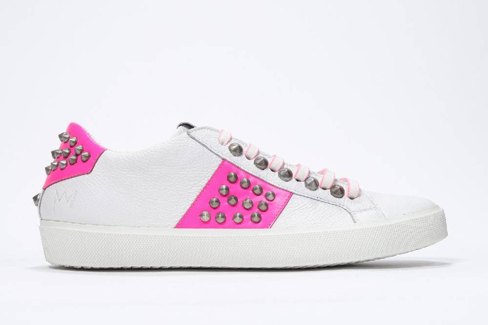 Leather Crown STUDLIGHT | Rosa e bianco - BASSE - Donna