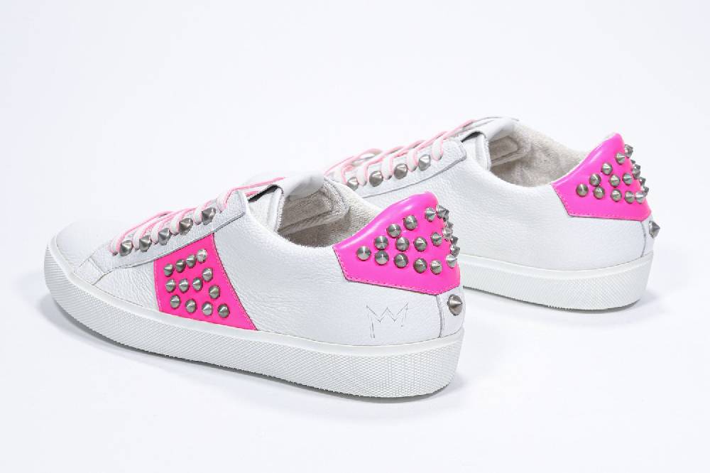 Leather Crown STUDLIGHT | Rosa e bianco - BASSE - Donna Offerta
