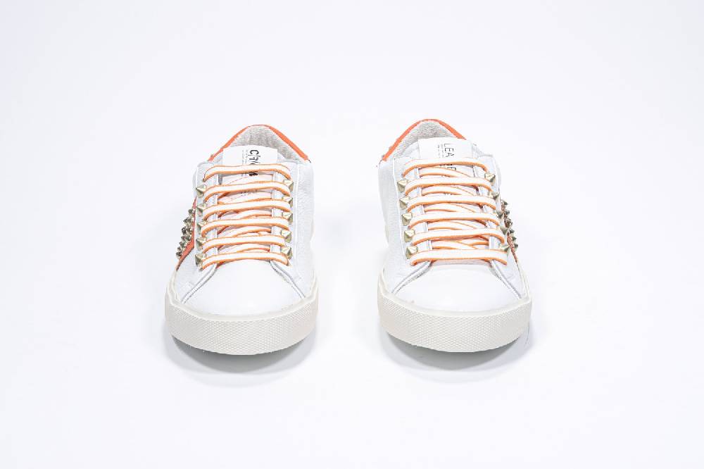 Leather Crown STUDLIGHT | Arancione e bianco - BASSE - Donna Online