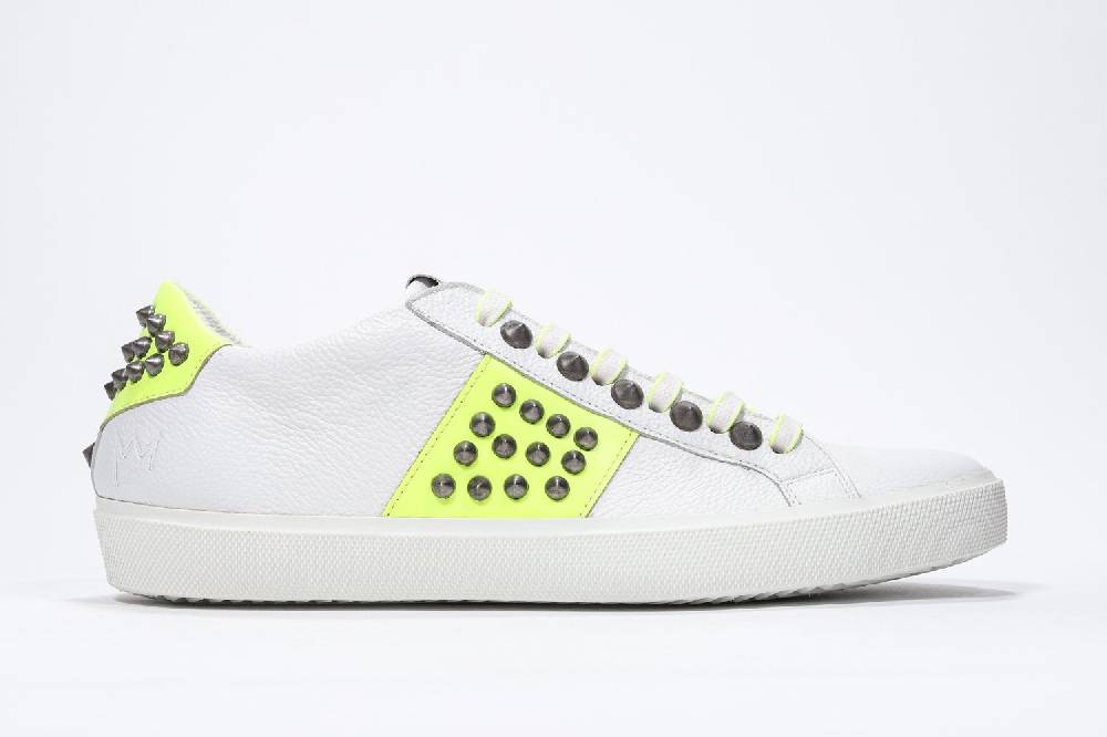 Leather Crown STUDLIGHT | Giallo neon - BASSE - Donna