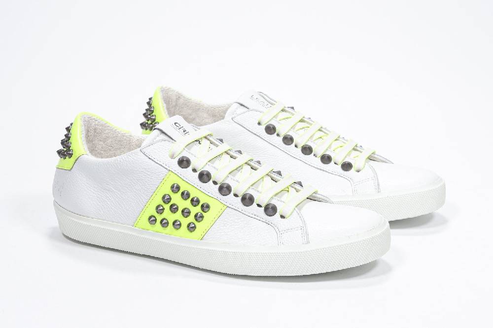 Leather Crown STUDLIGHT | Giallo neon - BASSE - Donna 50% di sconto con spedizione gratuita