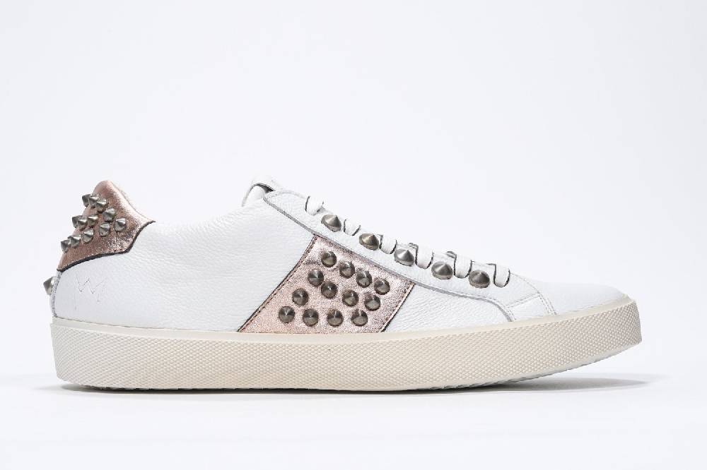 Leather Crown STUDLIGHT | Rosa e bianco - BASSE - Donna