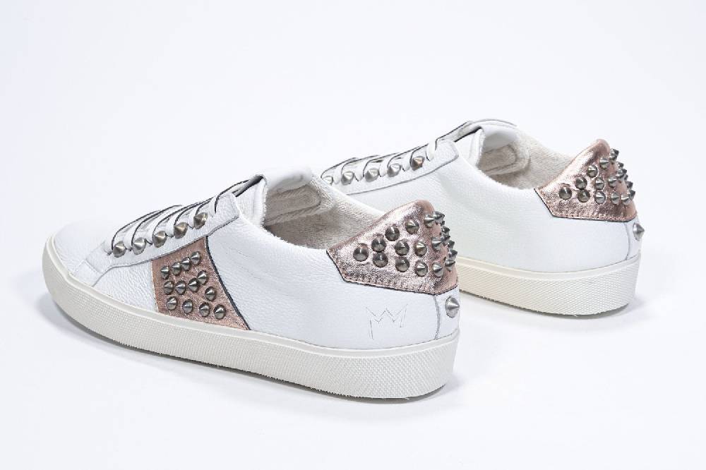 Leather Crown STUDLIGHT | Rosa e bianco - BASSE - Donna Vendita Economica