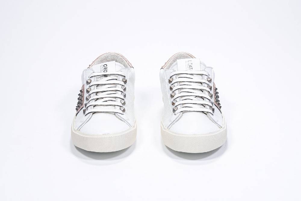 Leather Crown STUDLIGHT | Rosa e bianco - BASSE - Donna Vendita Economica