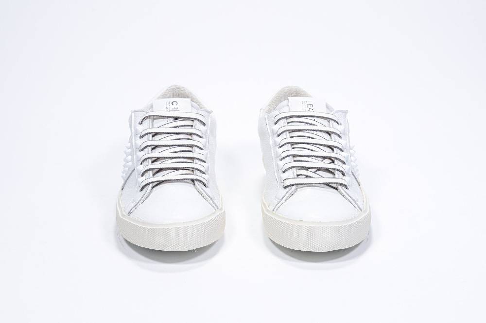 Leather Crown STUDLIGHT | Tutto bianco - BASSE - Donna Saldi Di Fabbrica