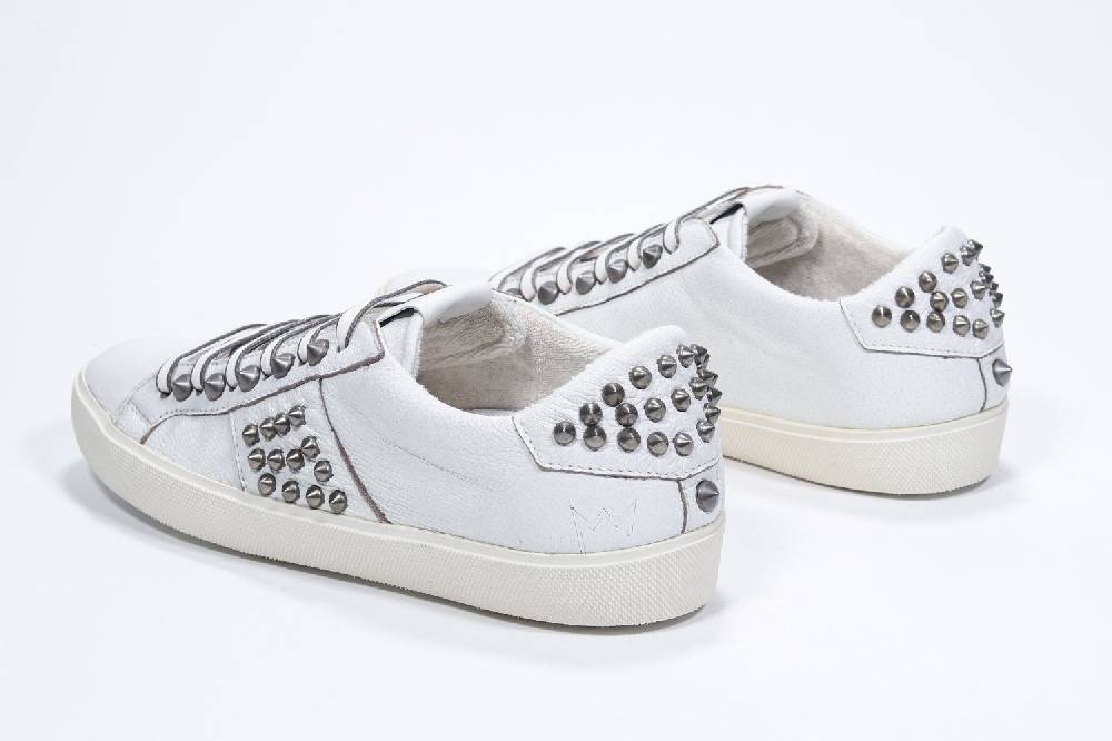 Leather Crown STUDLIGHT | Bianco - BASSE - Donna Negozio