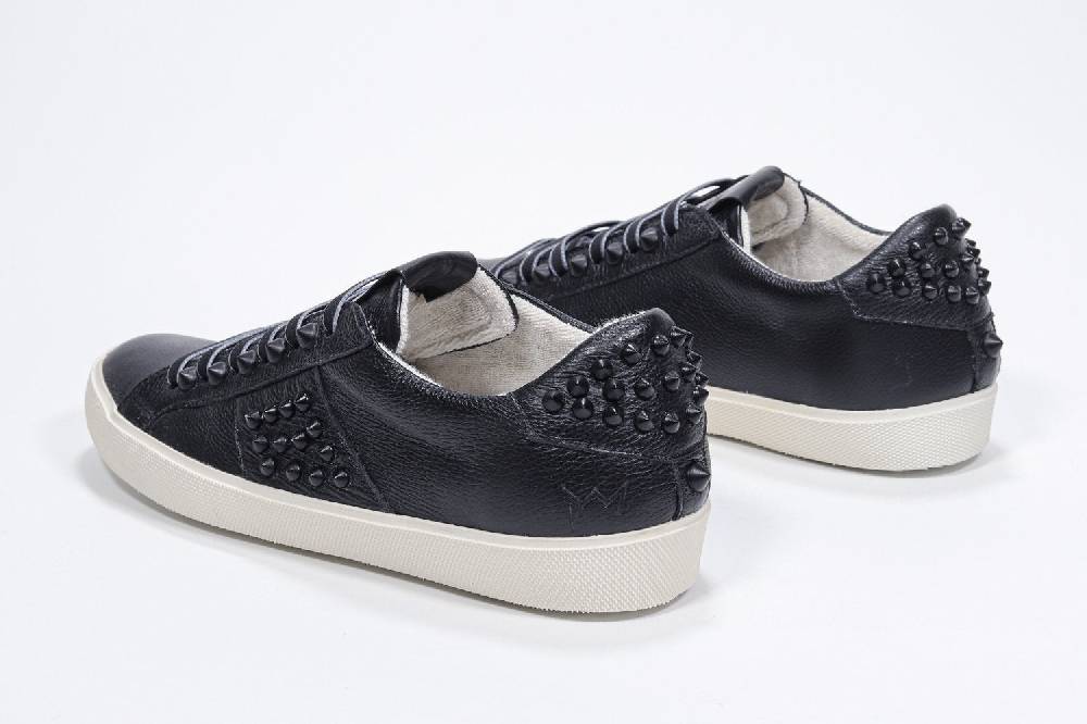 Leather Crown STUDLIGHT | Tutto nero - BASSE - Donna Italy