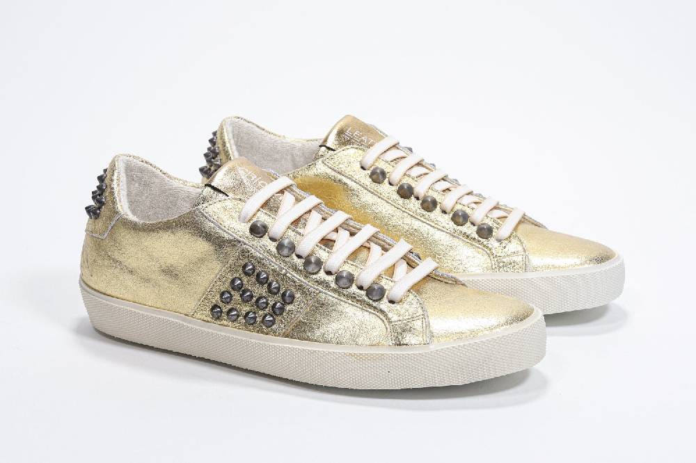 Leather Crown STUDLIGHT | Oro - BASSE - Donna In Linea