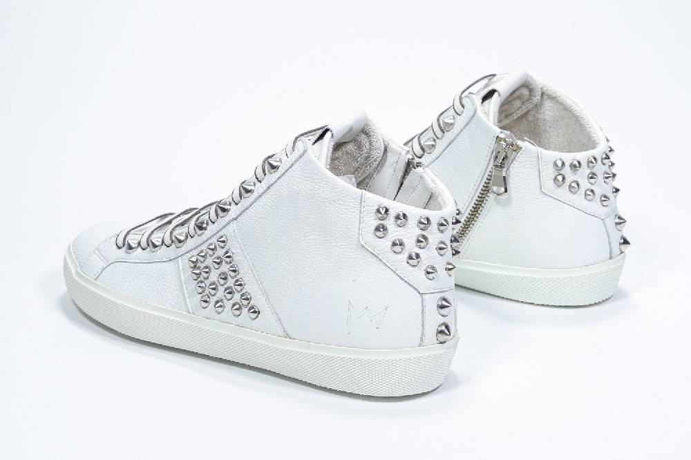 Leather Crown STUDBORN | Bianche - Alte - Donna Qualità
