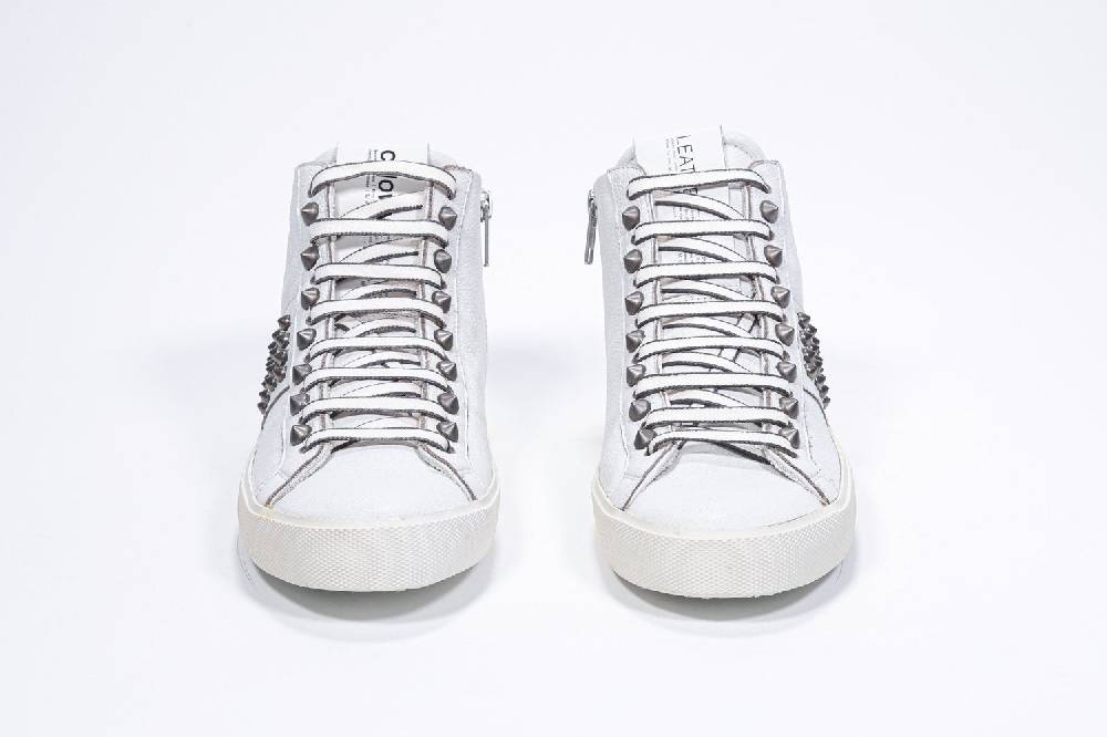 Leather Crown STUDBORN | Vintage Bianche - Alte - Donna Vendita