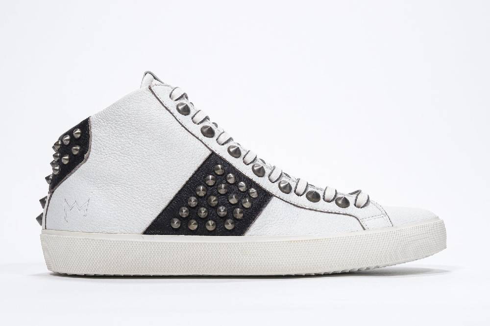 Leather Crown STUDBORN | Vintage Bianche & Nere - Alte - Donna