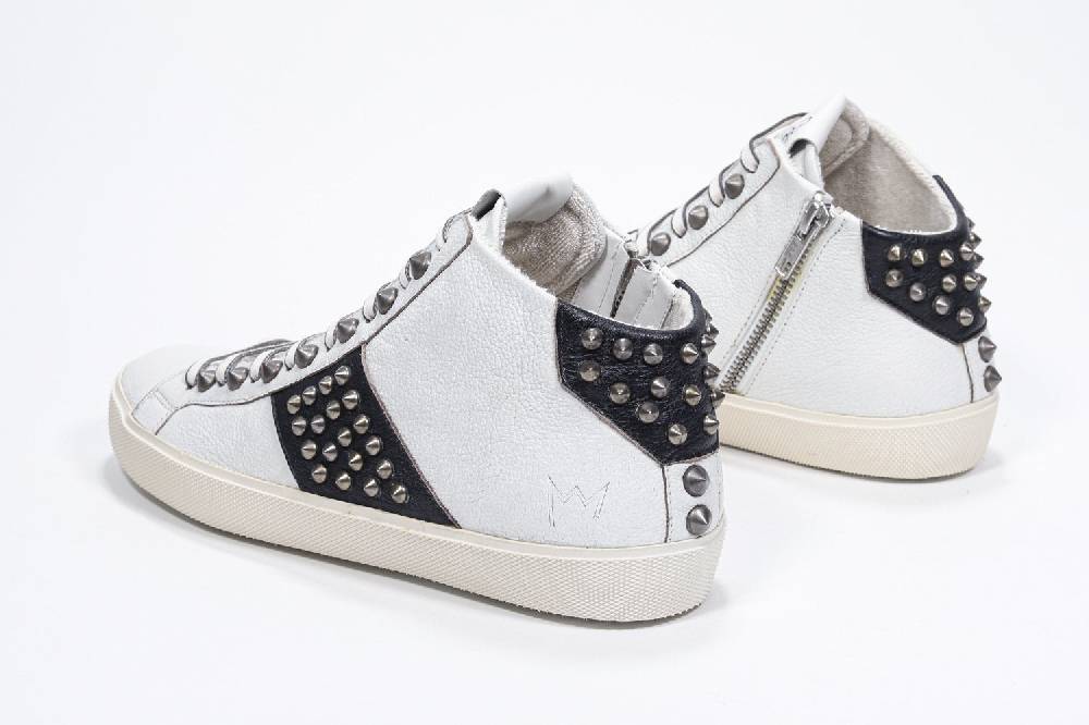 Leather Crown STUDBORN | Vintage Bianche & Nere - Alte - Donna Promozione