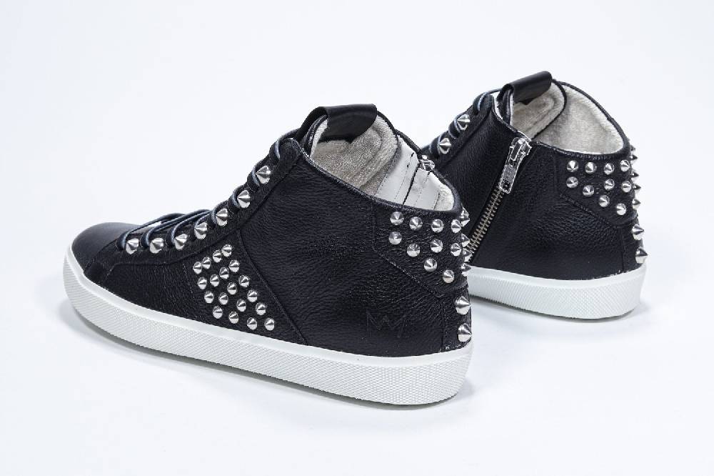 Leather Crown STUDBORN | Nere - Alte - Donna Pezzi Unici