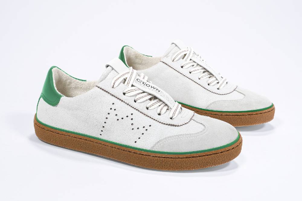 Leather Crown MODEL T | Retro Green - BASSE - Uomo Fino Al -60%