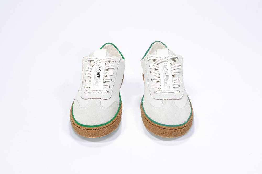 Leather Crown MODEL T | Retro Green - BASSE - Uomo Fino Al -60%