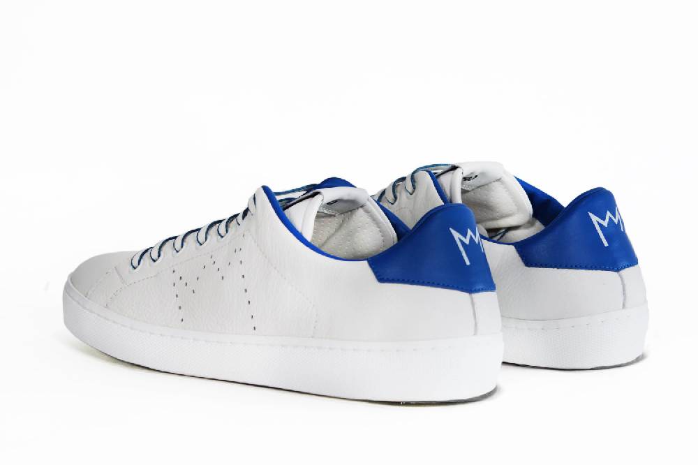 Leather Crown LC06 | Blu & Bianche - Basse - Uomo Shopping Online