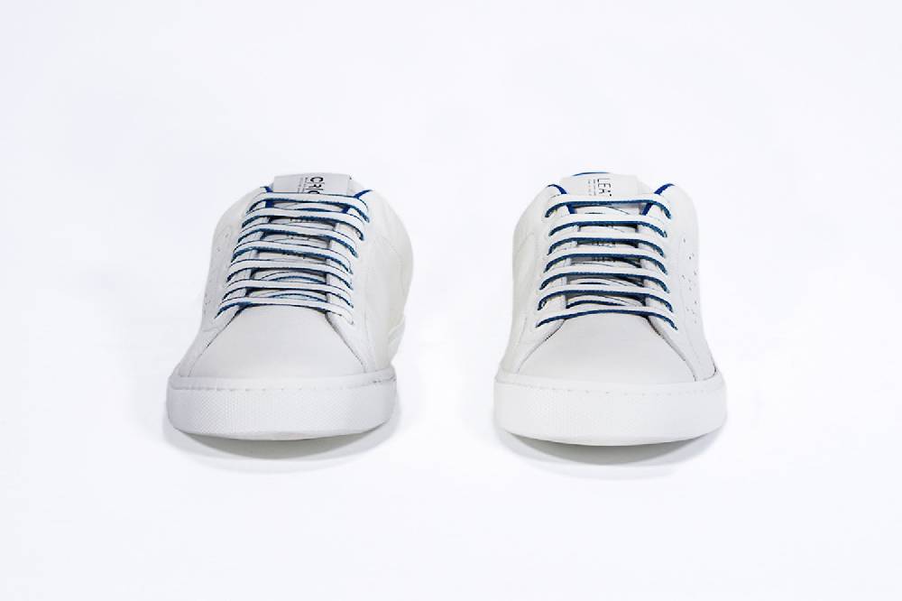 Leather Crown LC06 | Blu & Bianche - Basse - Uomo Shopping Online