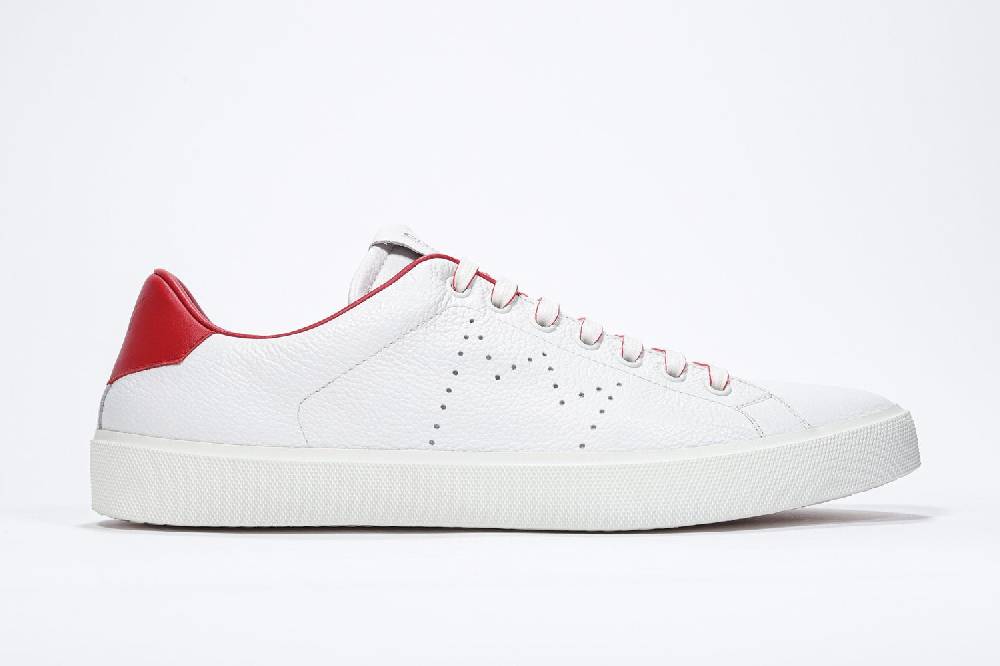 Leather Crown LC06 | Rosse & Bianche - Basse - Uomo