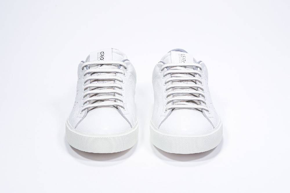 Leather Crown LC06 | Grigio Chiaro & Bianche - Basse - Uomo Sottocosto