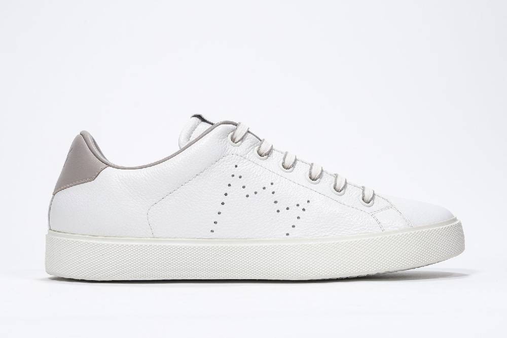 Leather Crown LC06 | Beige & Bianche - Basse - Uomo