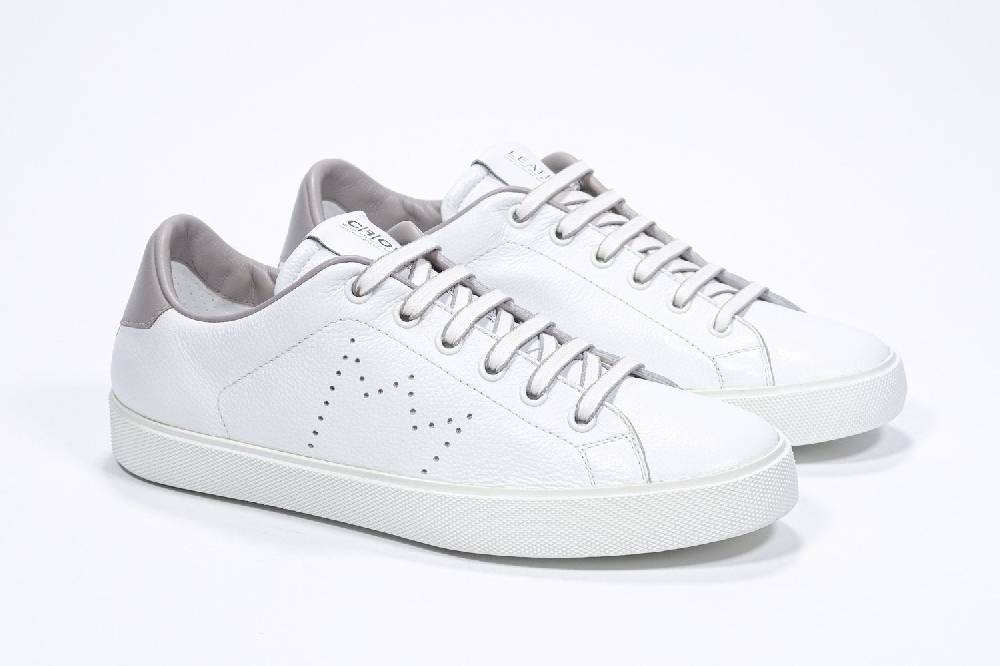 Leather Crown LC06 | Beige & Bianche - Basse - Uomo Novità