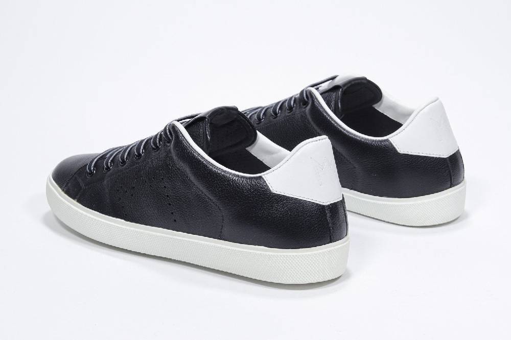 Leather Crown LC06 | Bianche & Nere - Basse - Uomo Online