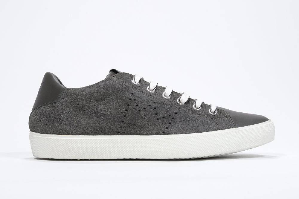 Leather Crown PURE | Verde militare - Basse - Uomo