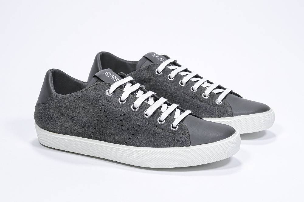 Leather Crown PURE | Verde militare - Basse - Uomo Vendita Calda