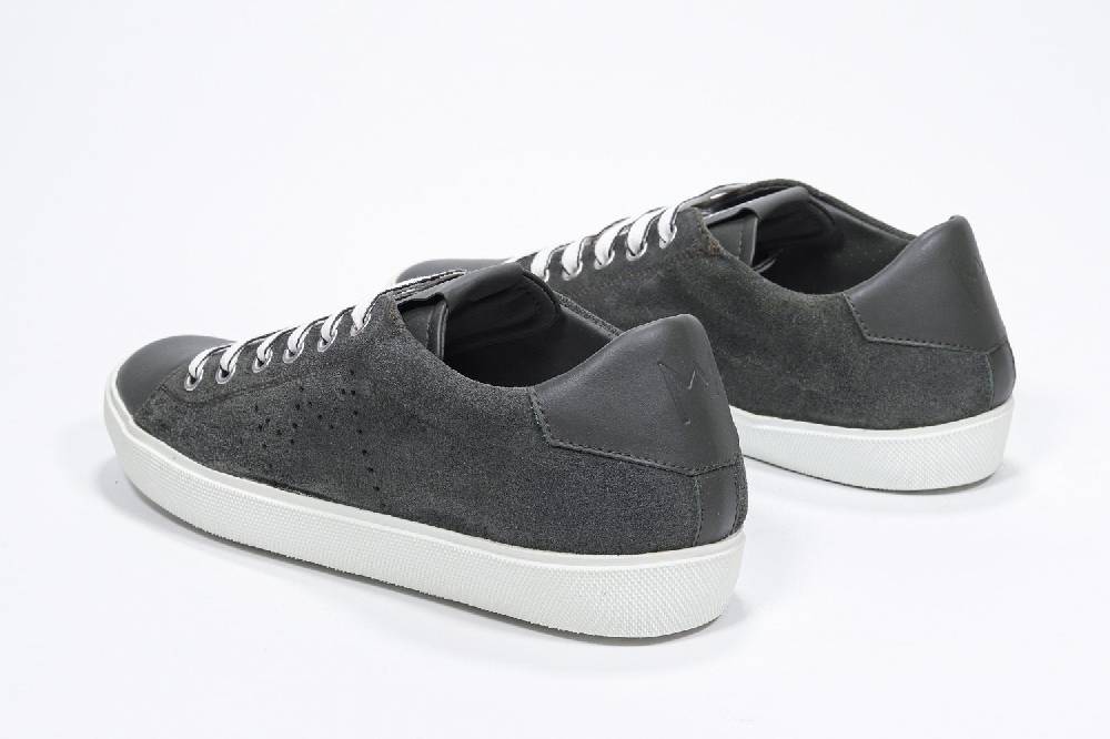 Leather Crown PURE | Verde militare - Basse - Uomo Vendita Calda