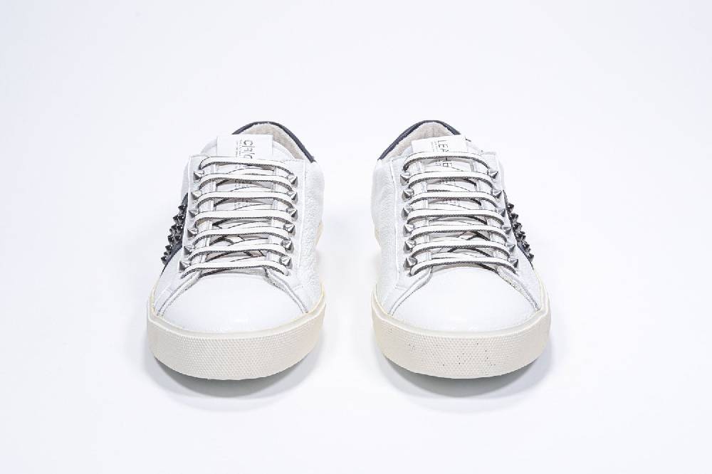 Leather Crown STUDLIGHT | Bianco e nero - BASSE - Uomo Nuova