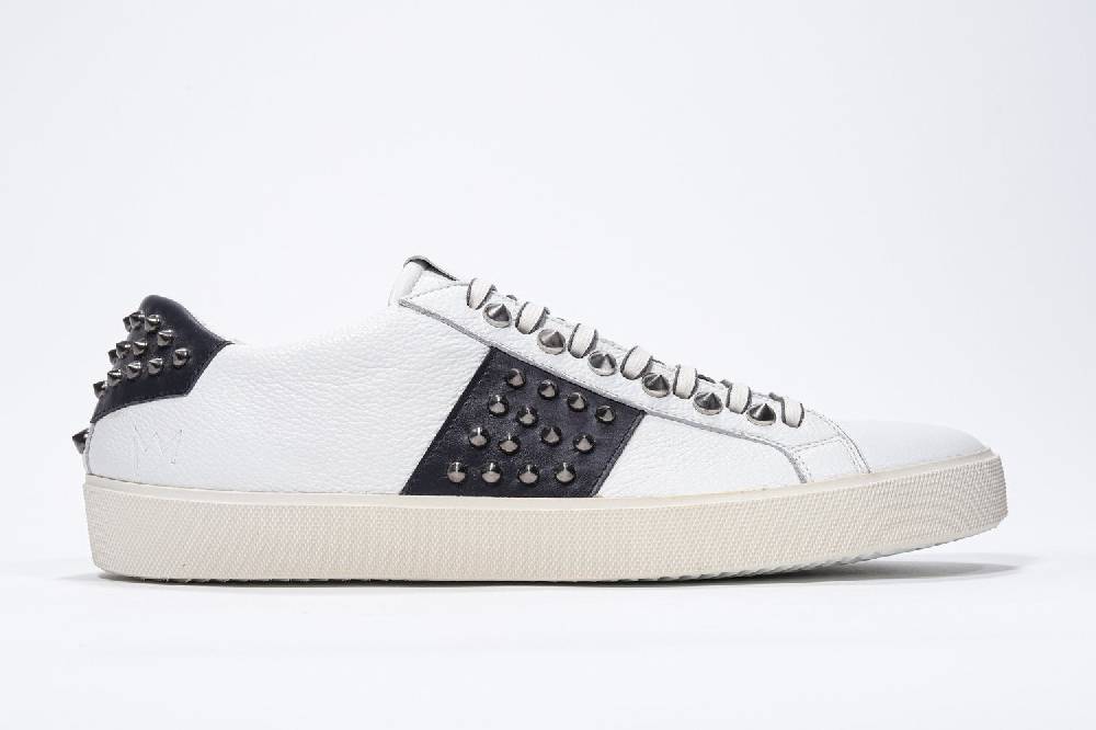 Leather Crown STUDLIGHT | Bianco e Marina - BASSE - Uomo