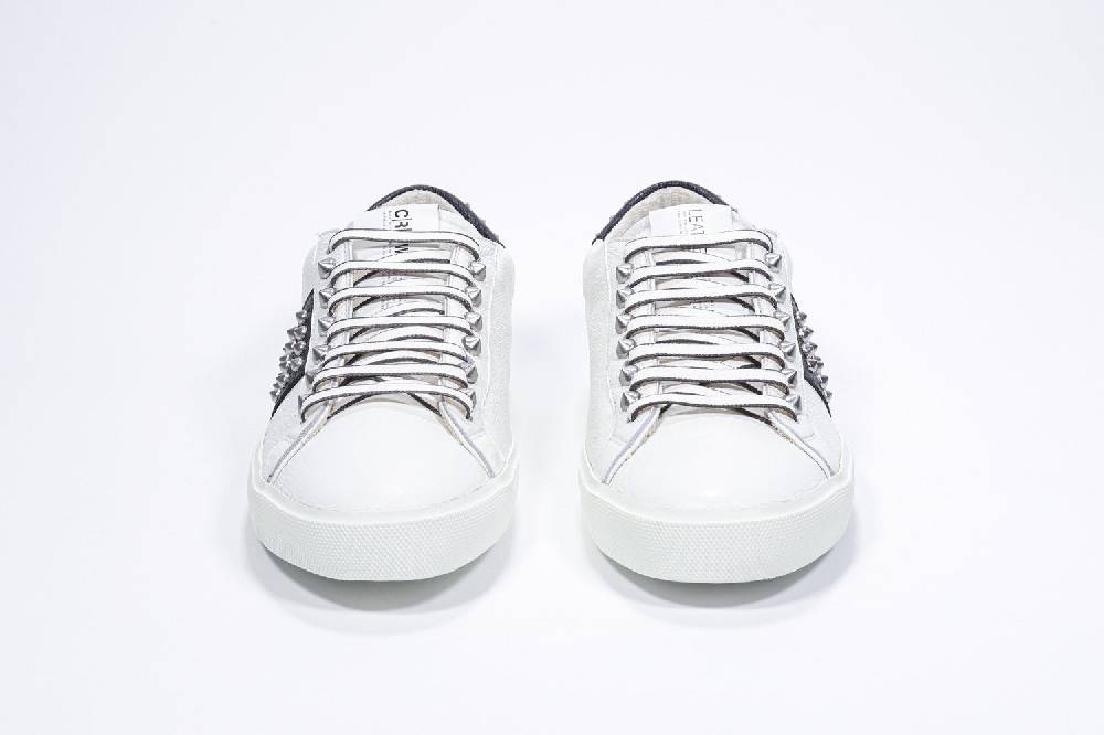 Leather Crown STUDLIGHT | Bianco e Marina - BASSE - Uomo Italy