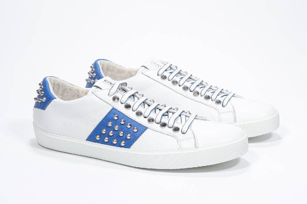 Leather Crown STUDLIGHT | Bianco e blu - BASSE - Uomo 2025