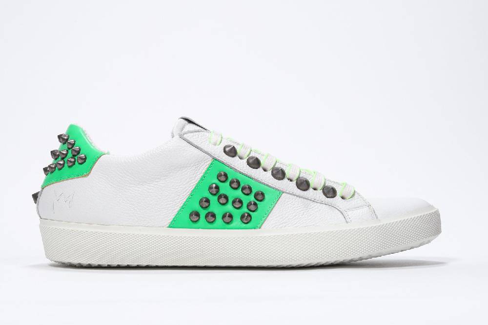 Leather Crown STUDLIGHT | Verde neon - BASSE - Uomo