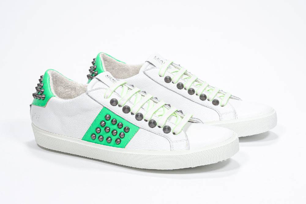 Leather Crown STUDLIGHT | Verde neon - BASSE - Uomo Nuovo