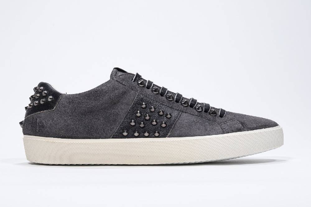 Leather Crown STUDLIGHT | Grigio - BASSE - Uomo