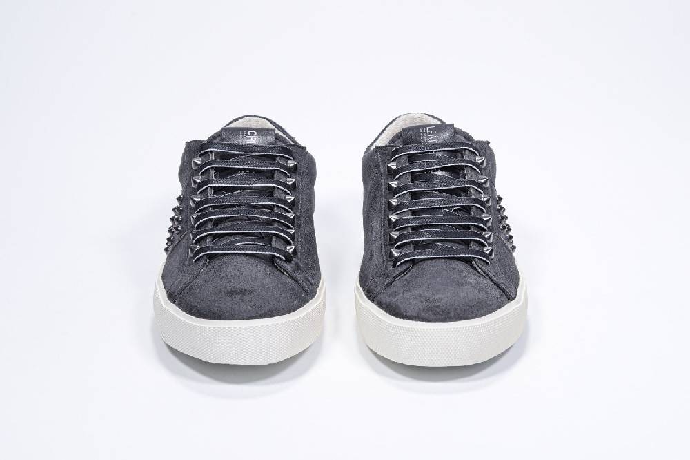 Leather Crown STUDLIGHT | Grigio - BASSE - Uomo Spedizione Gratuita