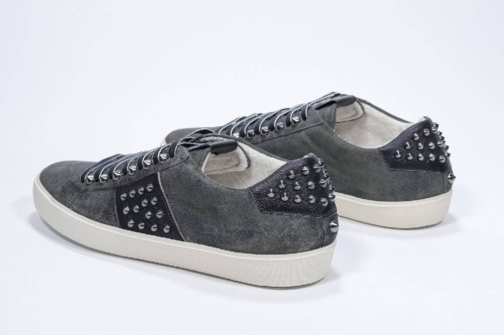 Leather Crown STUDLIGHT | Verde militare - BASSE - Uomo Pezzi Unici