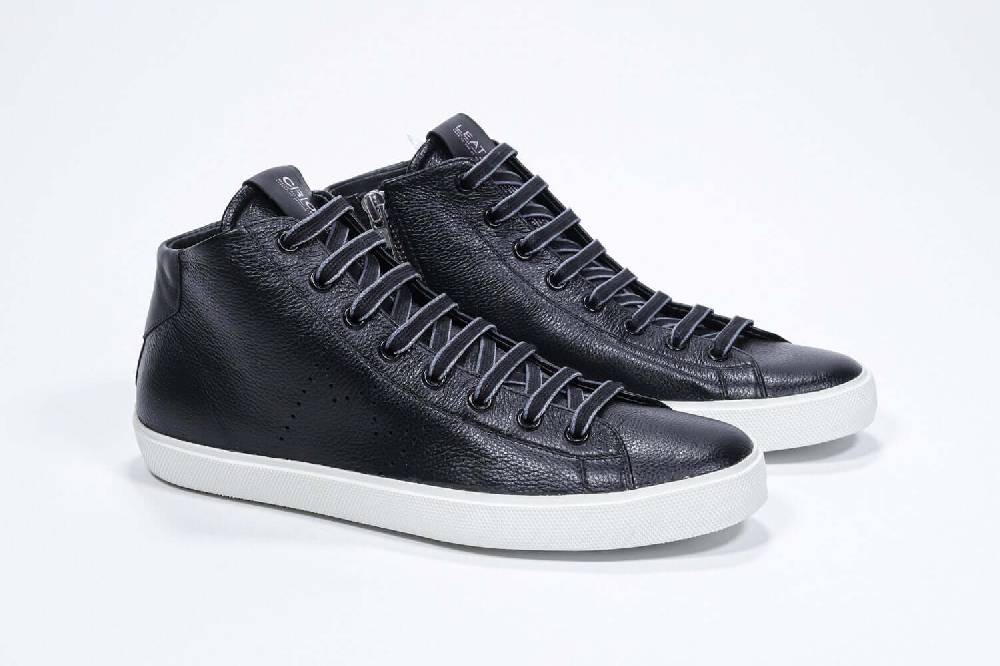 Leather Crown EARTH | Nere - Alte - Uomo Negozi Online