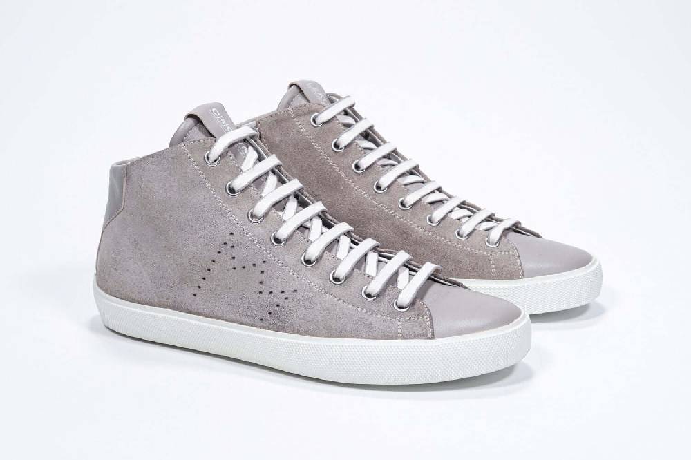 Leather Crown EARTH | Beige - Alte - Uomo Fino Al -60%
